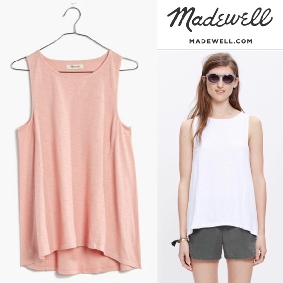 Madewell Tops - Madewell Forward Seam Slub Tank